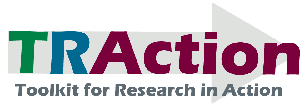 TRAction (Toolkit for Research in Action) logo